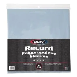 BCW polypropylene sleeves, an alternative to PVC